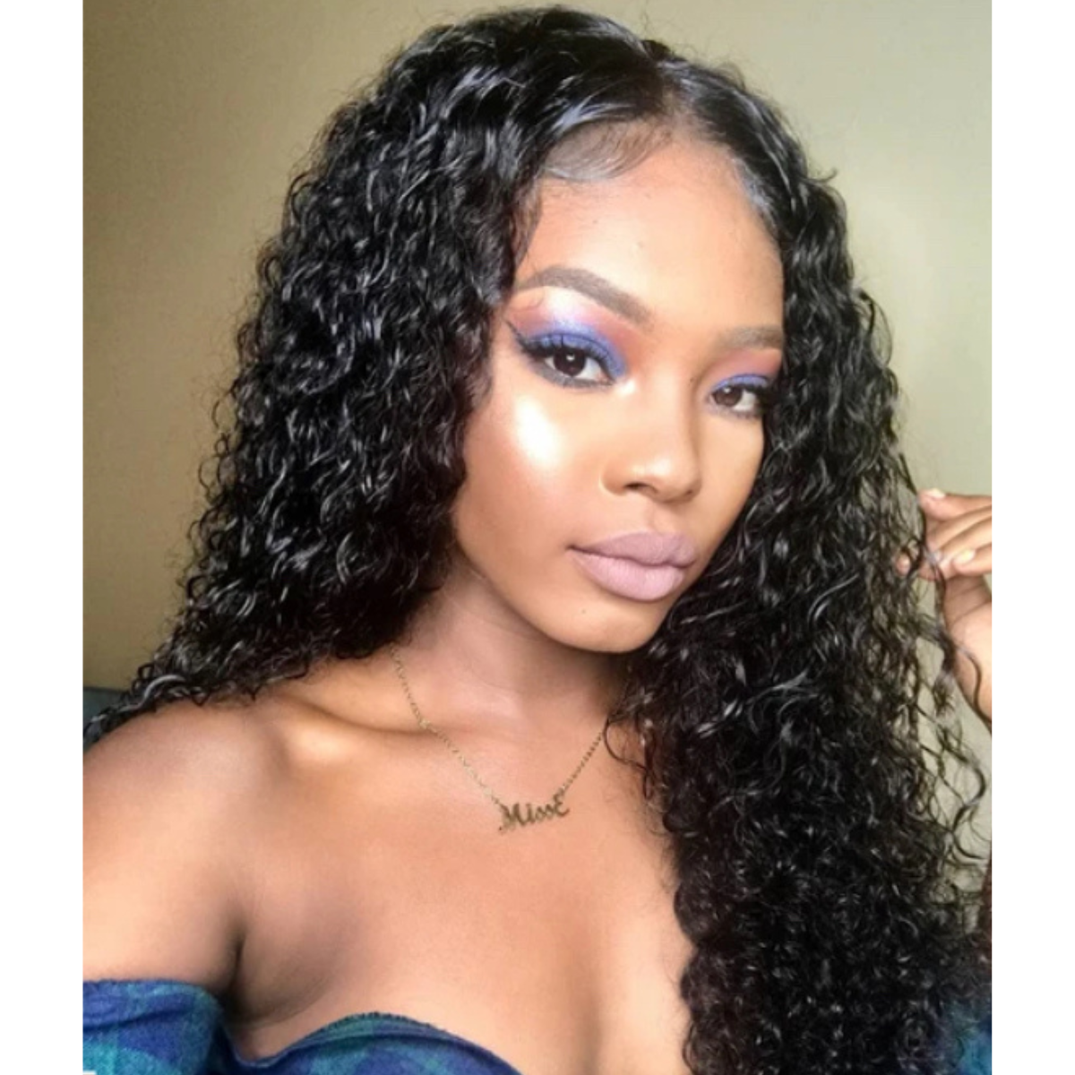 Human Hair 13x4 Full Frontal Lace Wigs 180% Density Loose Curly 20" thru 24"