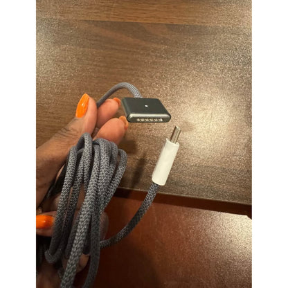 DERLULU USB-C To Magnetic 3 Fast Charging Cable (2 M/6.6 Ft), Compatible-BLUE