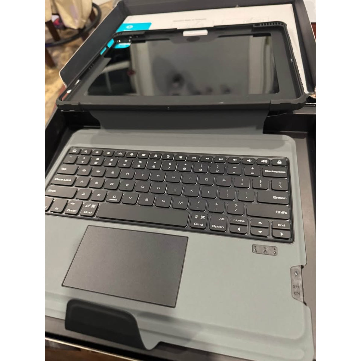 Nillkin IPad Air 13 Inch Case Keyboard (M3,2025/M2,2024), Slide Camera Cover