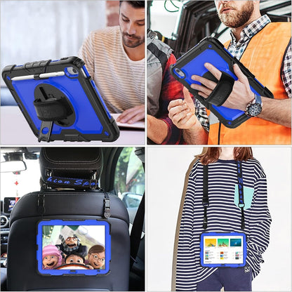 SEYMAC Stock Case For IPad (A16) 11th/10th Generation 11''/10.9'',Blue+Black