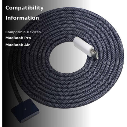 DERLULU USB-C To Magnetic 3 Fast Charging Cable (2 M/6.6 Ft), Compatible-BLUE