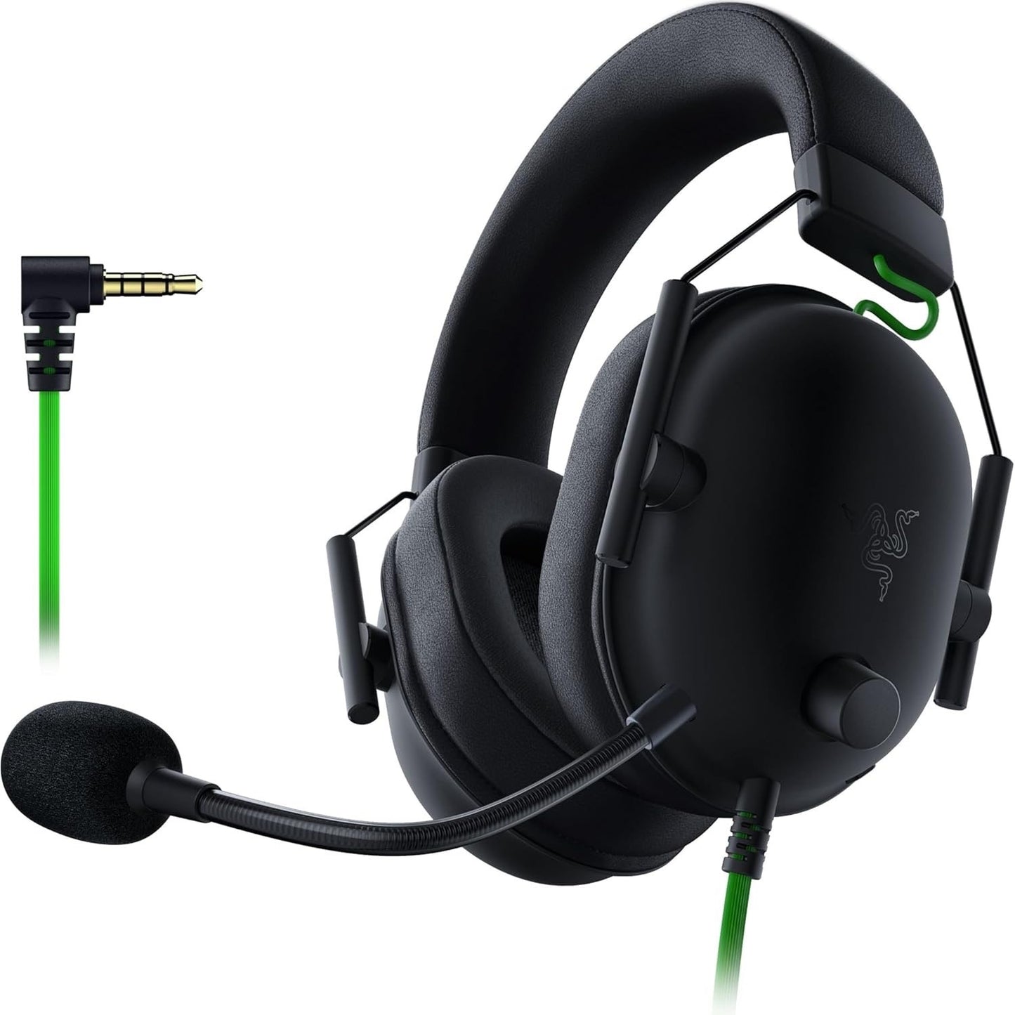 Razer BlackShark V2 X Gaming Headset: 7.1 Surround Sound - 50mm Drivers  - Black