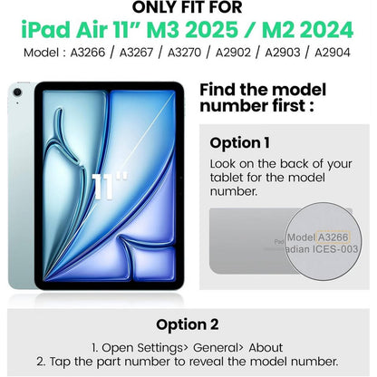 SEYMAC Case For IPad Air 11 Inch M3 2025/M2 2024 (Air 7th/6th Generation)