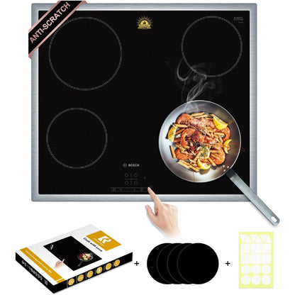 Extra - Large Translucent Induction Cooktop Protector Cover Mat 20.4" (TSMGTS8)
