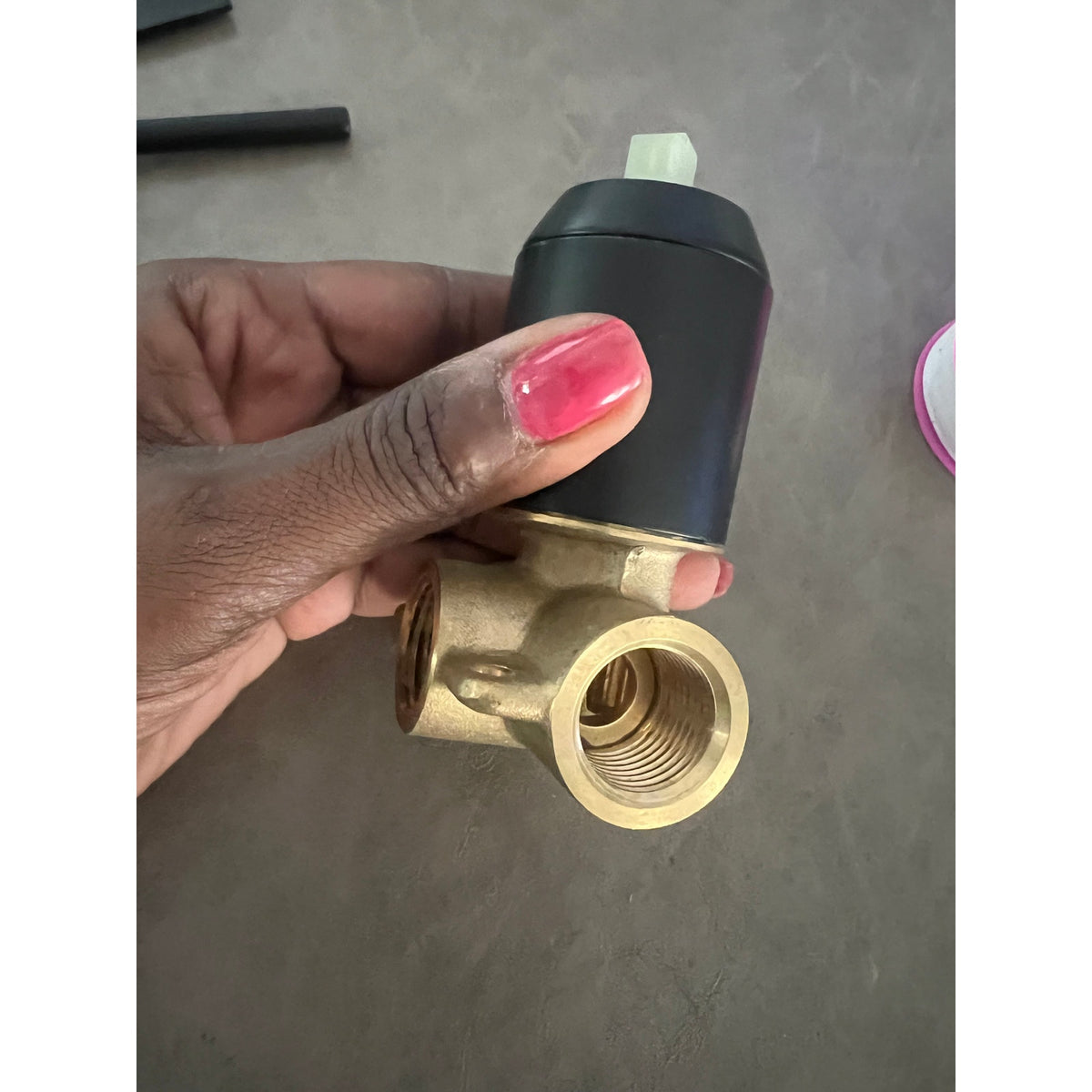 Brass rough-in valve,Solid brass body US Standard NPT 1/2" Thread: