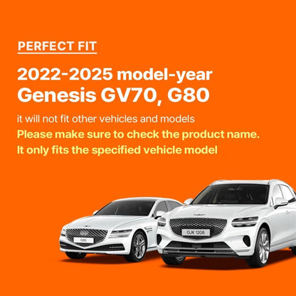 FICS Car Phone Holder for Genesis GV70, G80 – Custom-Fit Mount for Seamless