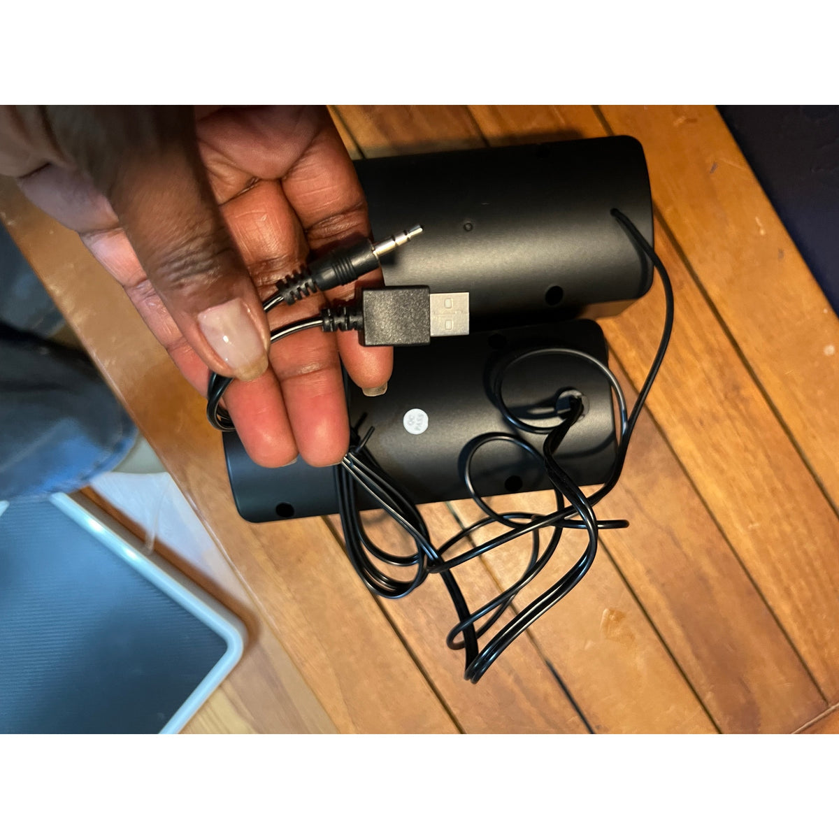 ROSON Computer Speaker, Compact Size Speaker With Headphone Jack, Enhanced
