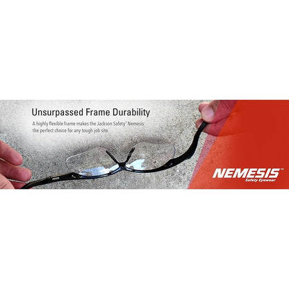 KleenGuard V60 Nemesis Vision CorrectionSafety+2.5 Diopters, Black Frame, 1 Pair