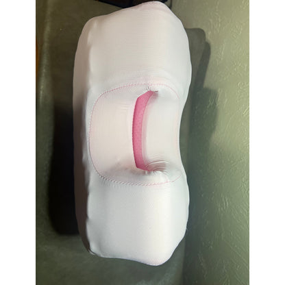 Sino Salected Portable Donut Pillow, Doughnut Pillow For Tailbone Pain, Non-Slip Removable Cover, Hemorrhoid Cushion For Postpartum ? Sciatica, Memory Foam Seat Cushion, Pink.