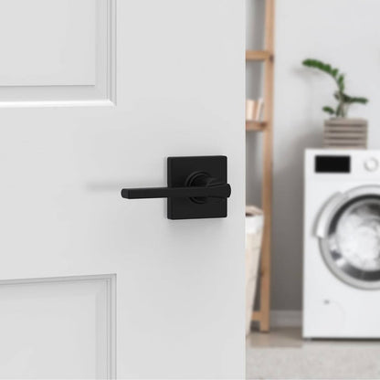 Kwikset Casey Interior Passage Door Handle, Lever For Closet And Hallway Doors