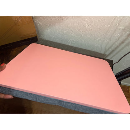 ZEAPTAC Lap Desk With Pillow Cushion, Portable Bed Desk, Fits Up To 15.6"-Pink