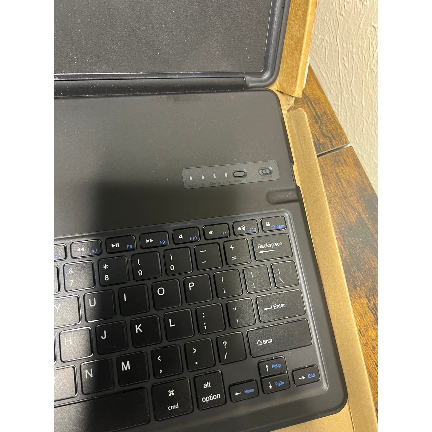 ProCase Keyboard Case For IPad Pro 12.9" 2017/2015 Old Model With Built-I –Black