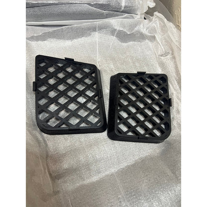 Jaronx Compatible With BMW M2 Front Bumper Lower Grille Mesh Guard(Glossy Black)