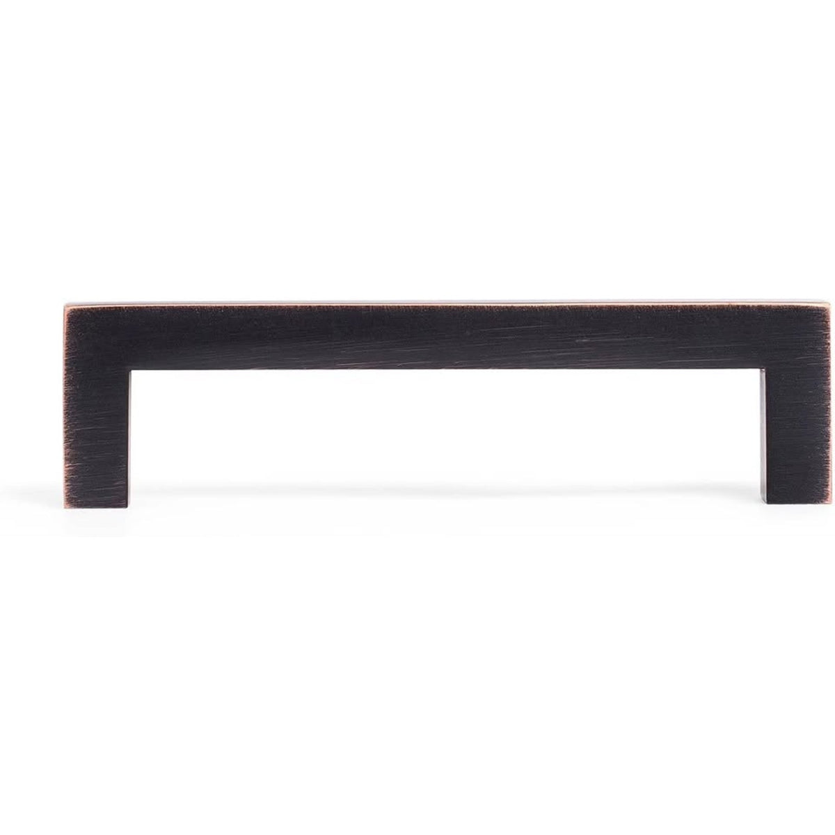 BirdRock Home Square Contemporary Handle - Oil Rubbed Bronze - 10 Pack - 3.75 In