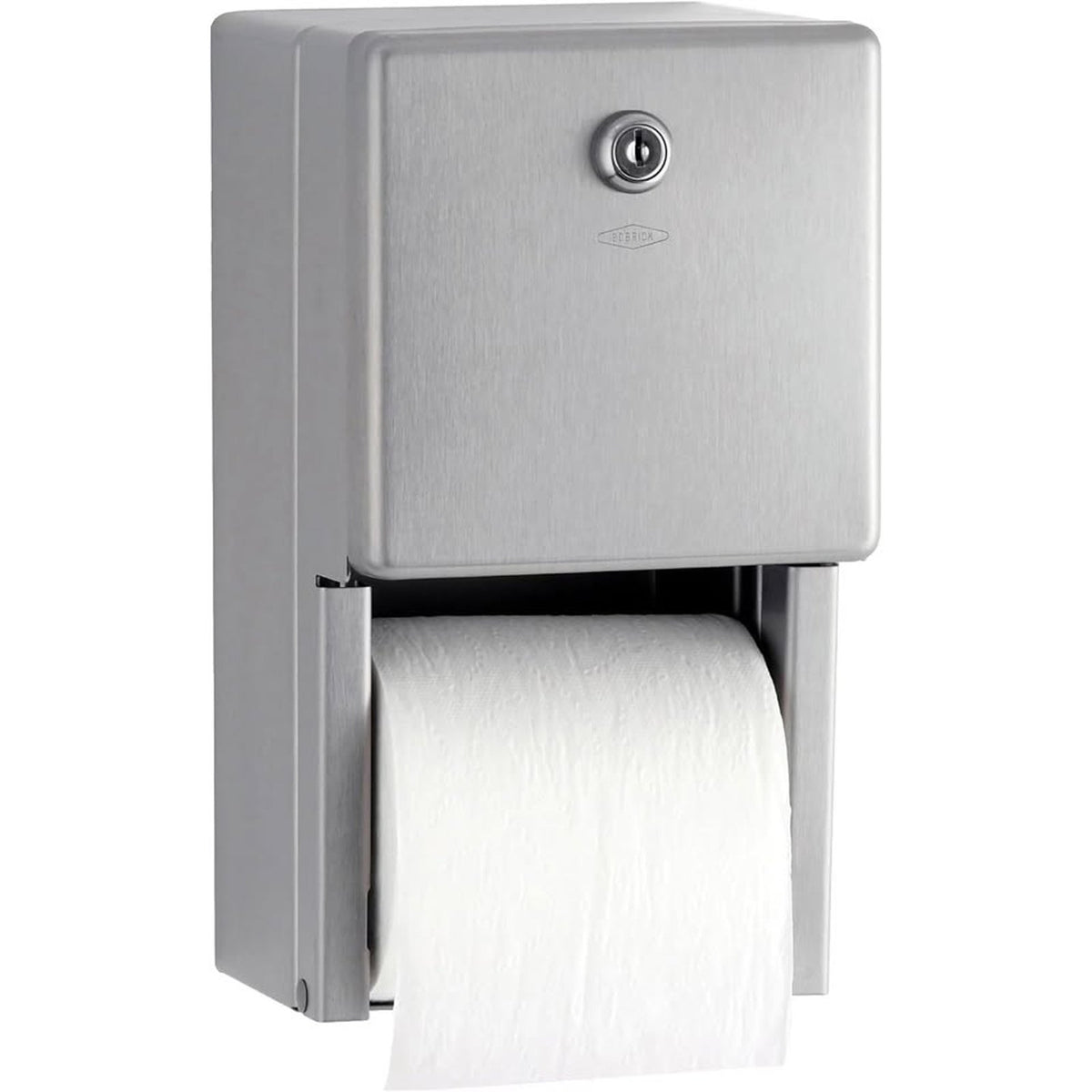 Bobrick Surface-Mounted Multi-Roll Toilet Paper Tissue Dispenser,Stainless Steel