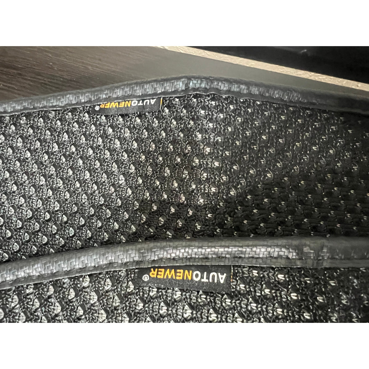 Auto Newer 2 PCS Breathable Universal Four Seasons Car Seat Cover(Black+Grey)2pc