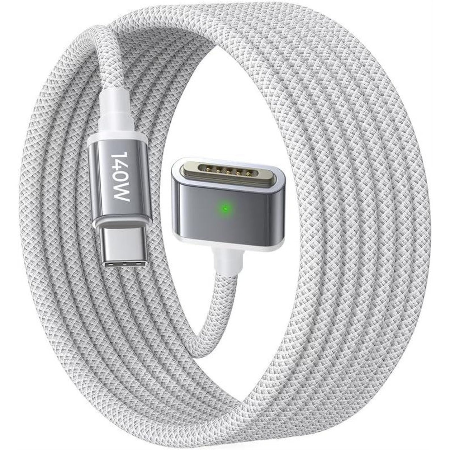 LISEN USB-C To Magnetic 3 Cable (6.6FT) For M4 MacBook Air Pro Charger, 140W