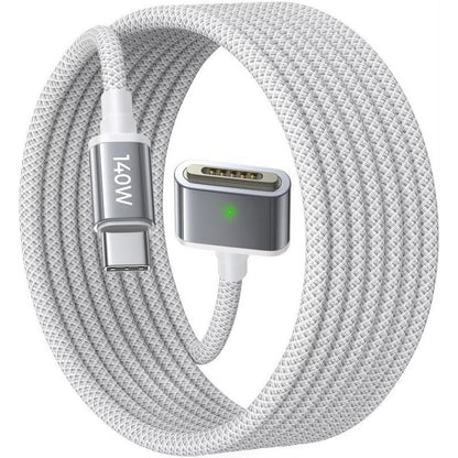 LISEN USB-C To Magnetic 3 Cable (6.6FT) For M4 MacBook Air Pro Charger, 140W