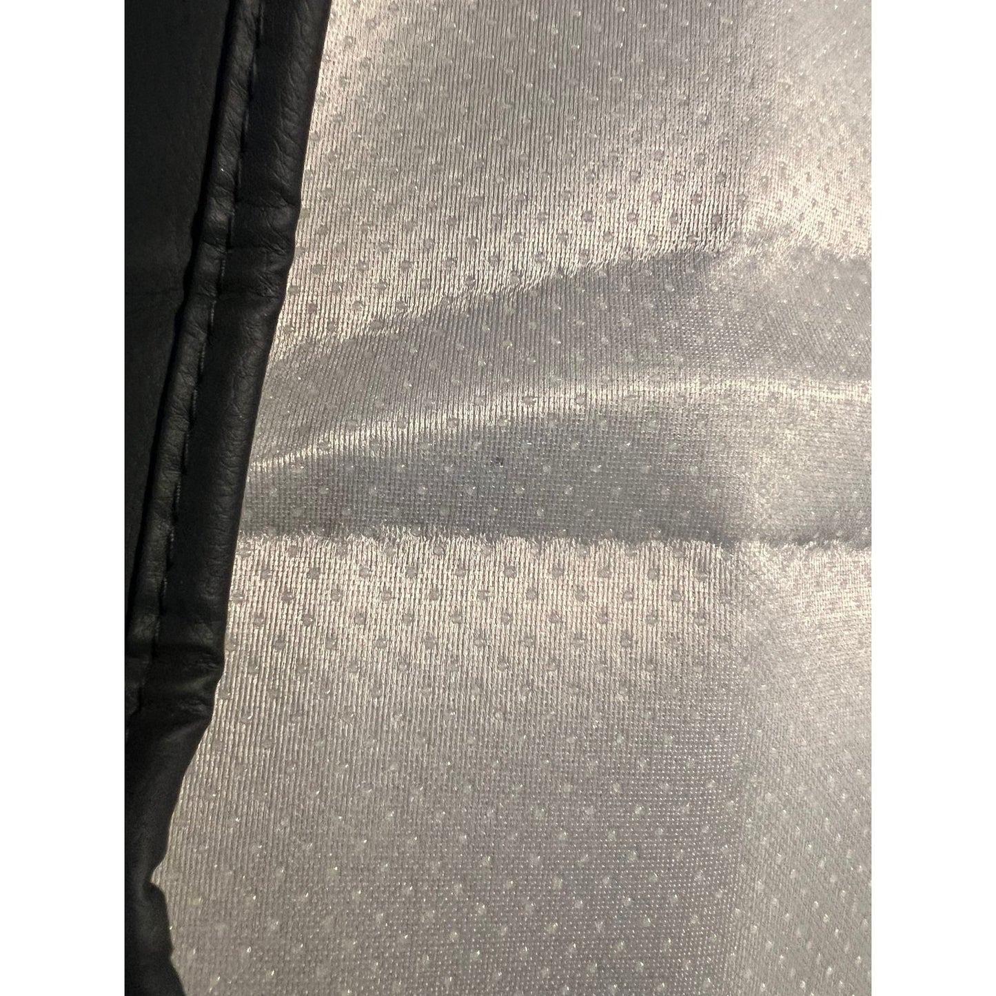 Black Panther Luxury Faux Leather Car Seat Cover Front Bottom Seat Cushion Cover