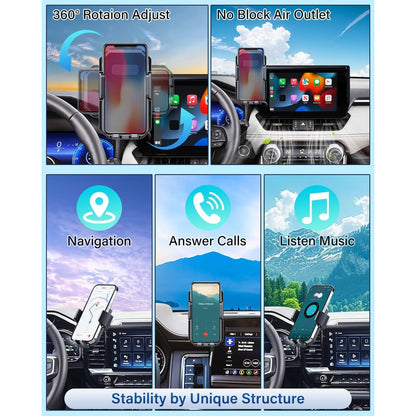 PZK Car Phone Mount For 2021-2024 Chevy Tahoe/Suburban/GMC Yukon/Yukon XL