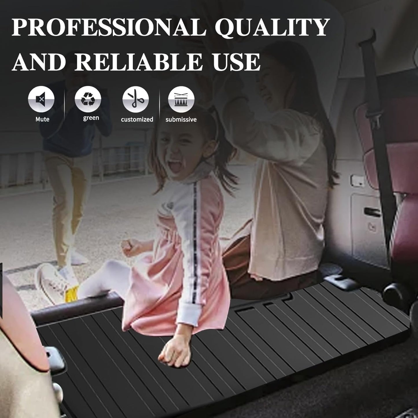 Actkill Cargo Mat & Backrest Mats Fit For 2011-2019 Ford Explorer(Only For Upper