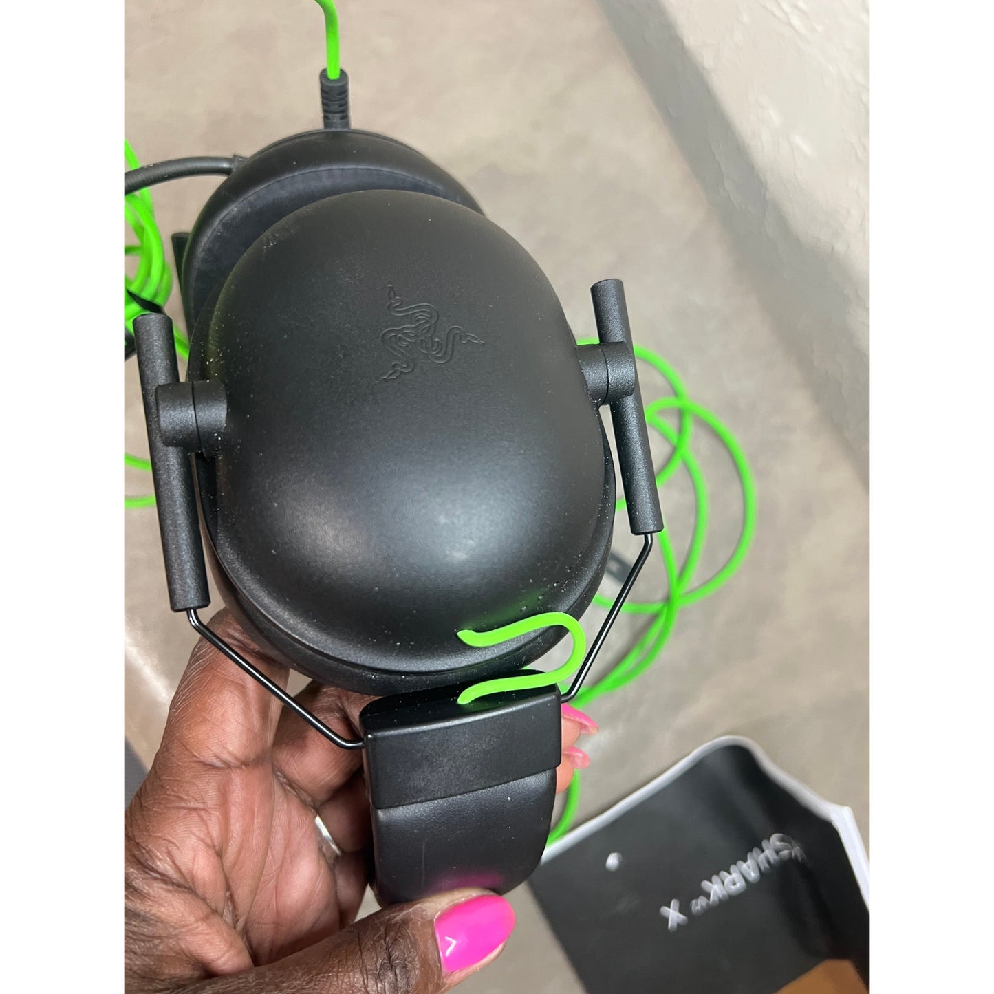 Razer BlackShark V2 X Gaming Headset: 7.1 Surround Sound - 50mm Drivers  - Black