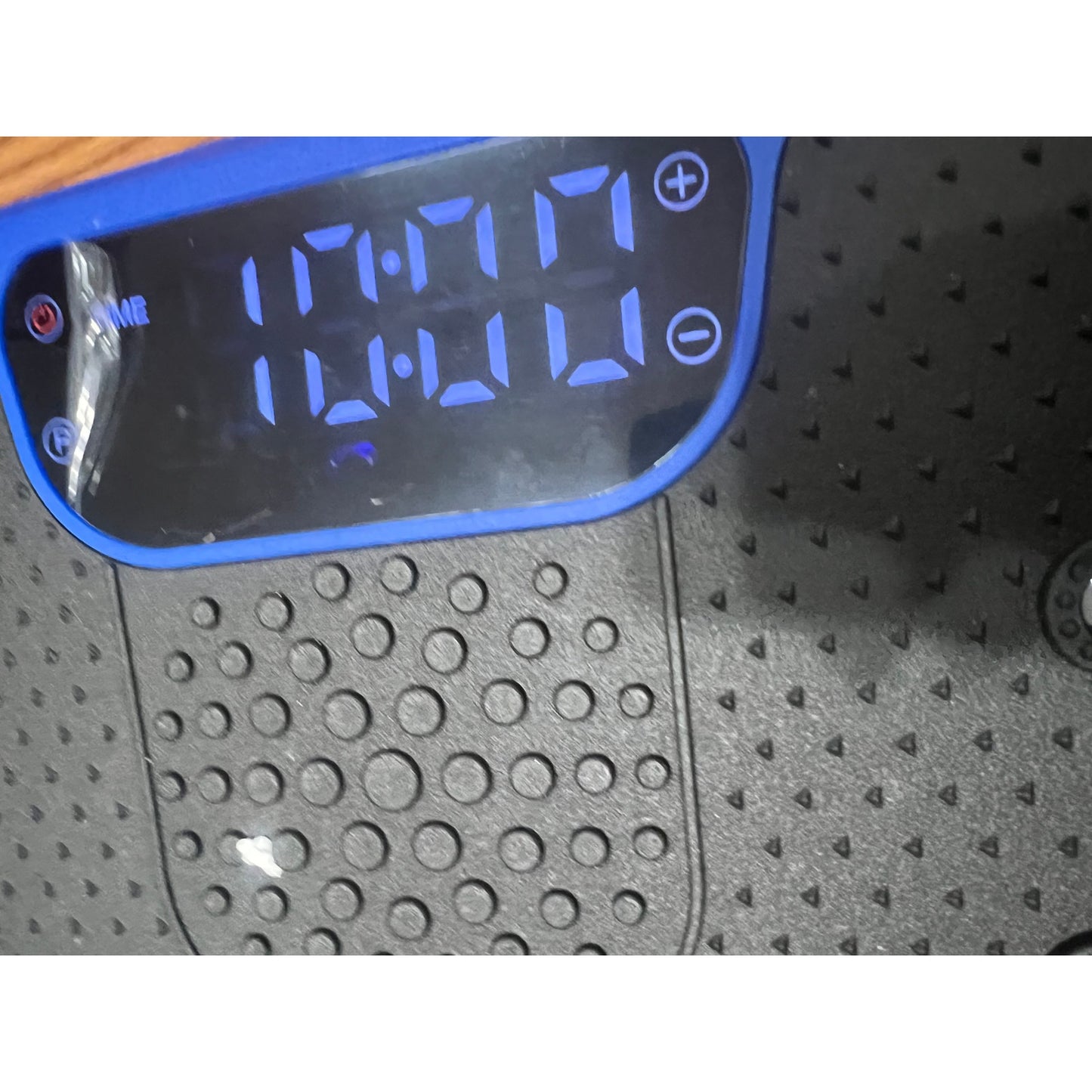 HVX Vibration Plate Exercise Machine for Lymphatic Drainage, Vibrating-Blue