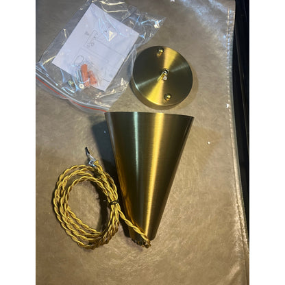 Dijiahua Brass Pendant Lights Kitchen Island,Gold Dining Room Light FixturesOver