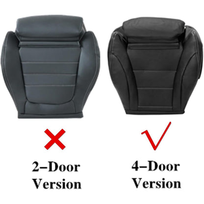 ATUOTPO Mercedes Benz C-Driver Side Bottom Black Leather Seat Cover-1 pc Black