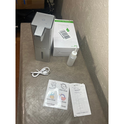 Automatic Liquid Soap Dispenser Touchless Soap Dispenser 380ml/12.8oz Rechargeab