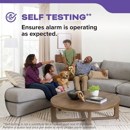 Kidde And Carbon Monoxide Detector, 10-Year Battery Powered, With Voice-1 Pack