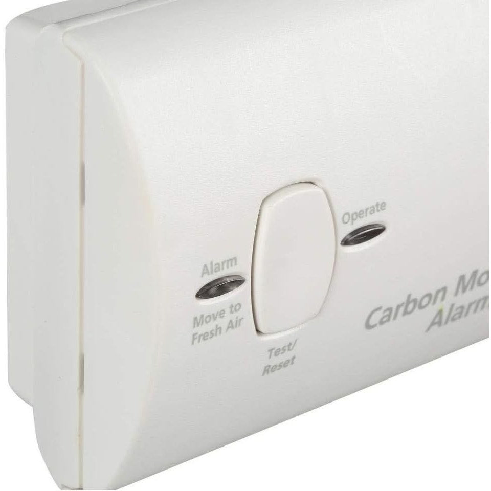 Kidde Carbon Monoxide Detector, Battery Powered CO Alarm With LEDs, Test-Reset