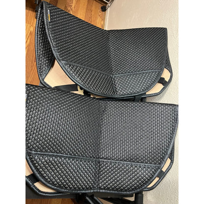 Auto Newer 2 PCS Breathable Universal Four Seasons Car Seat Cover(Black+Grey)2pc