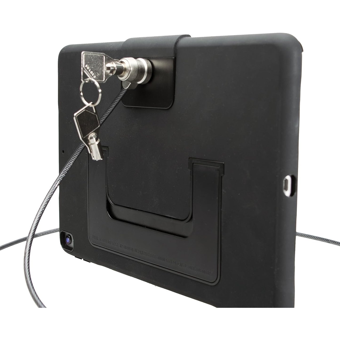 Portable Kickstand Case - CTA Impact-Resistant Silicone Security Case With Kicks