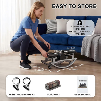 Rock Stepper, Rock Stepper Side To Side, Lateral Rocking Fitness Stepper Home