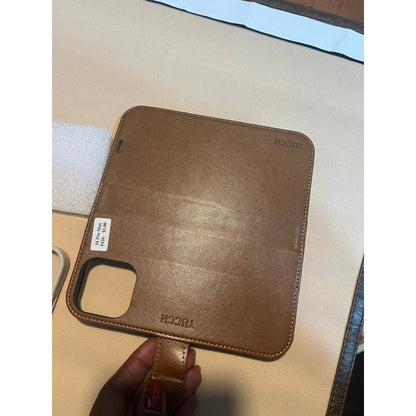 iPhone 16 Pro Max Phone Cases ( Brown & Tan)