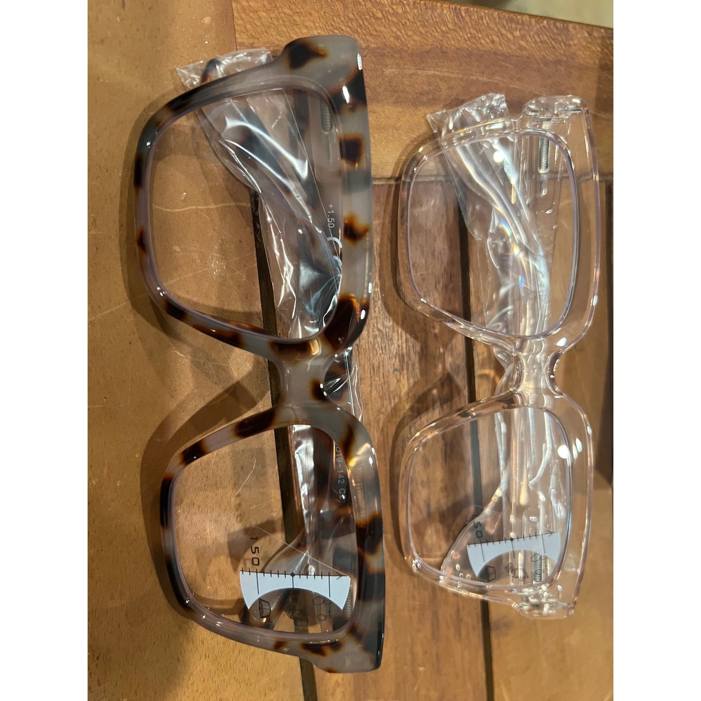 OPTOFENDY Progressive Multifocal Reading Glasses For Women Men,2 Pack Multicolor