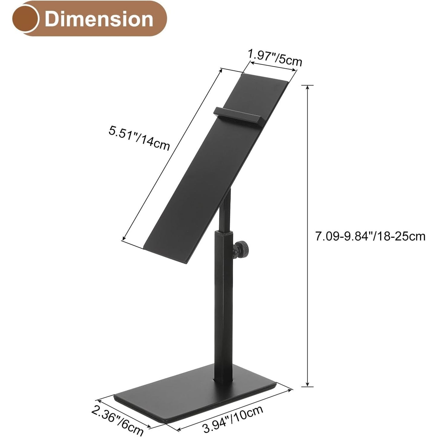 Uxcell 2 Pack Adjustable Height Shoe Risers Metal CountertopShoeRackHolder-Black