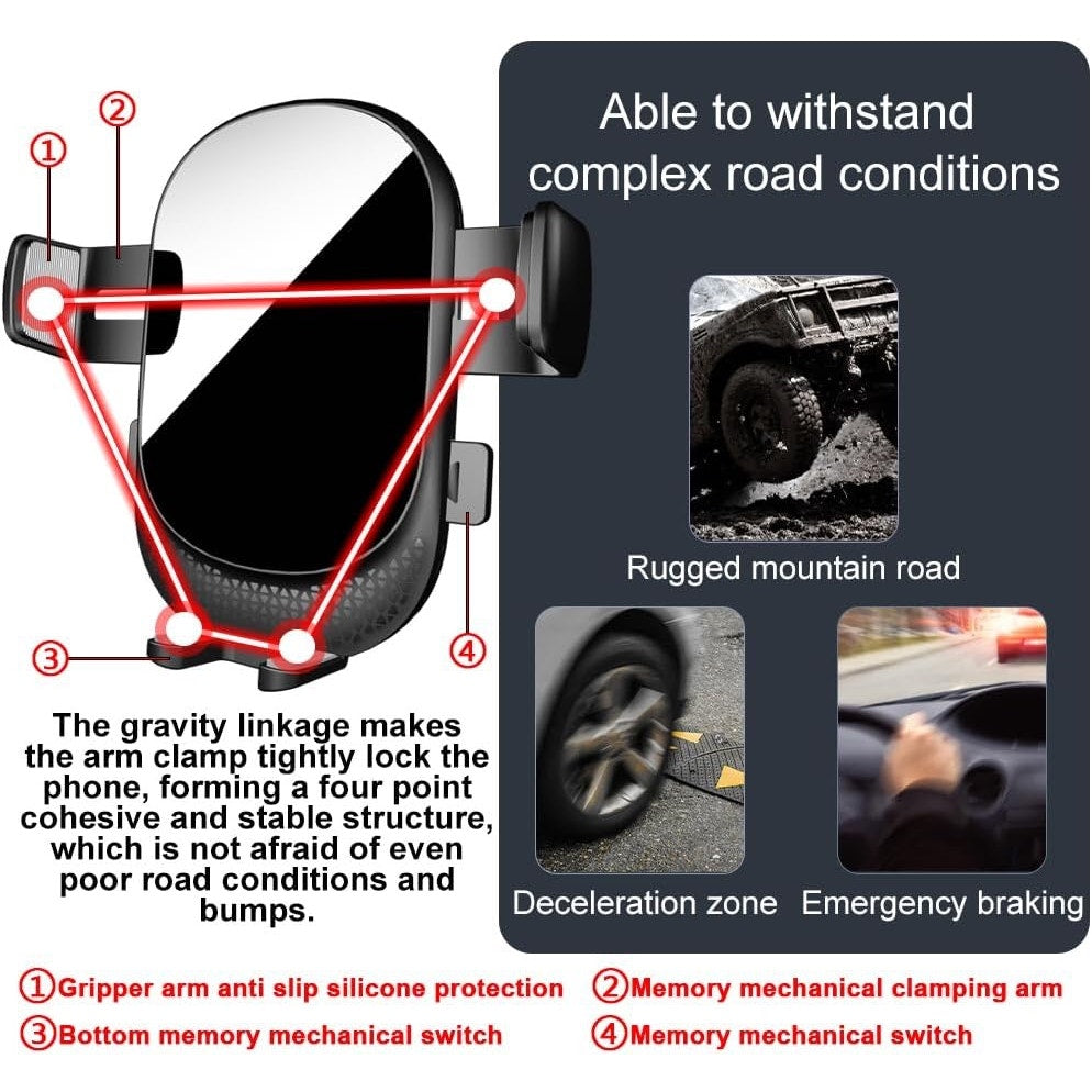 Car Phone Holder For Land Rover LR4/Discovery 4 Auto Accessories Only For2010-16