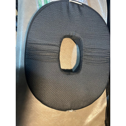 AnboCare Donut Gel Sitting Pillow-Orthopedic Memory Foam For Tailbone Pain-BLACK