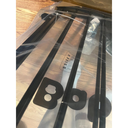 Babelio Baby Gate for Stairs, Kitchen & Doorways, No Bottom Bar| One-Handed