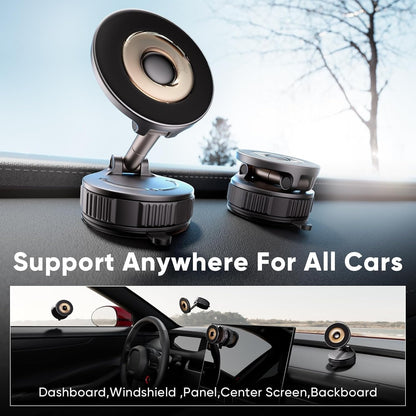 Magnetic Phone Holder For Car [120+ LB Strongest Suction & 2800gf Strongest Mag