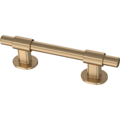 Franklin Brass 3 Pack Champagne Bronze Gold Cabinet Handles Adjustable Drawer