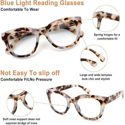 CHOFILORD Progressive Multifocus Reading Glasses (A1 Multicolor, 1.5, Diopters)