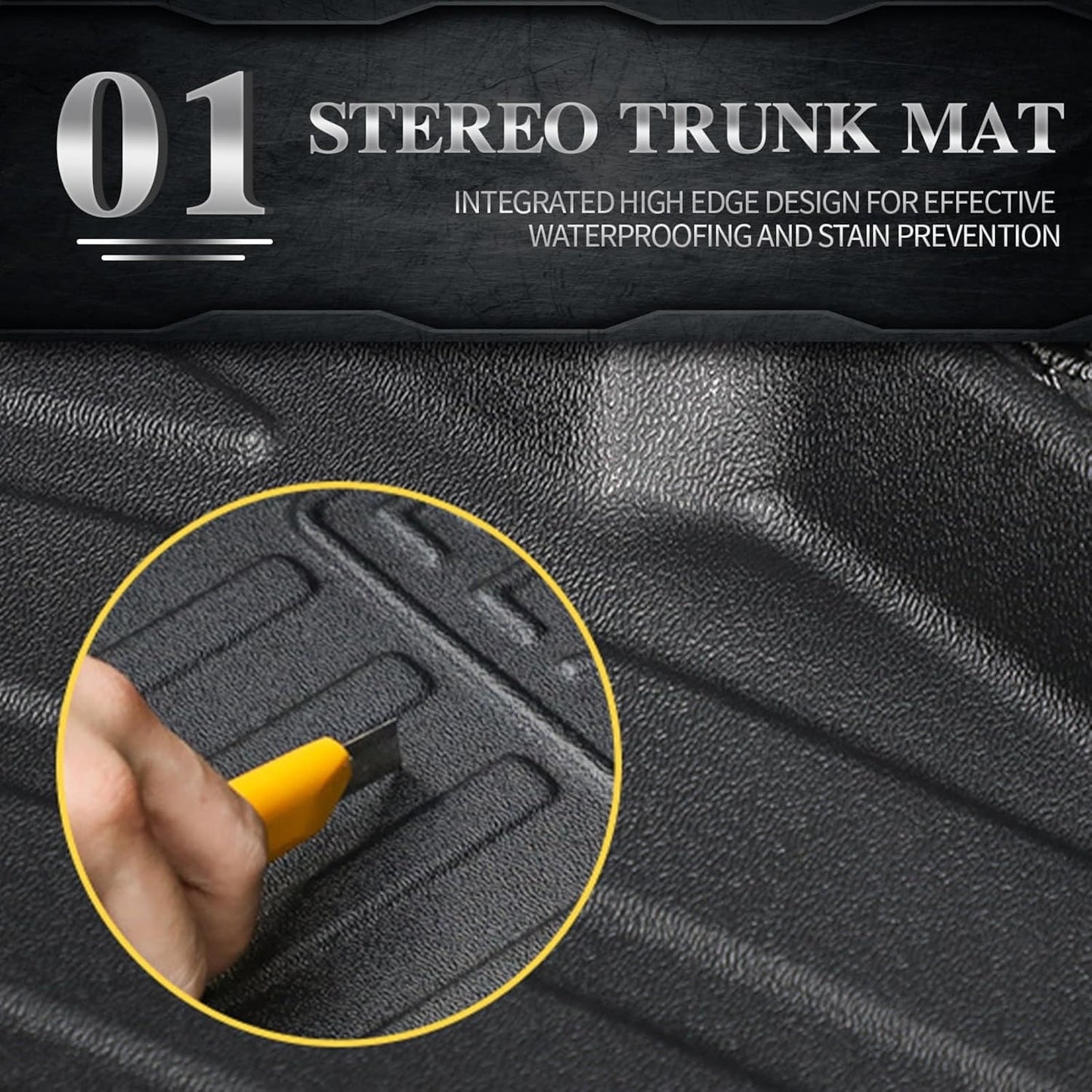 Actkill Cargo Mat & Backrest Mats Fit For 2011-2019 Ford Explorer(Only For Upper