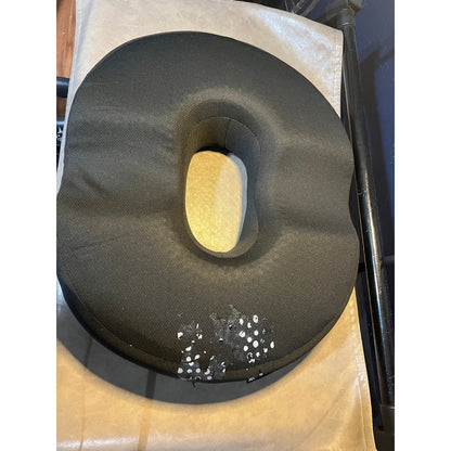 5 STARS UNITED Donut Pillow Hemorrhoid Tailbone Cushion–Large CushioN,Black Mesh