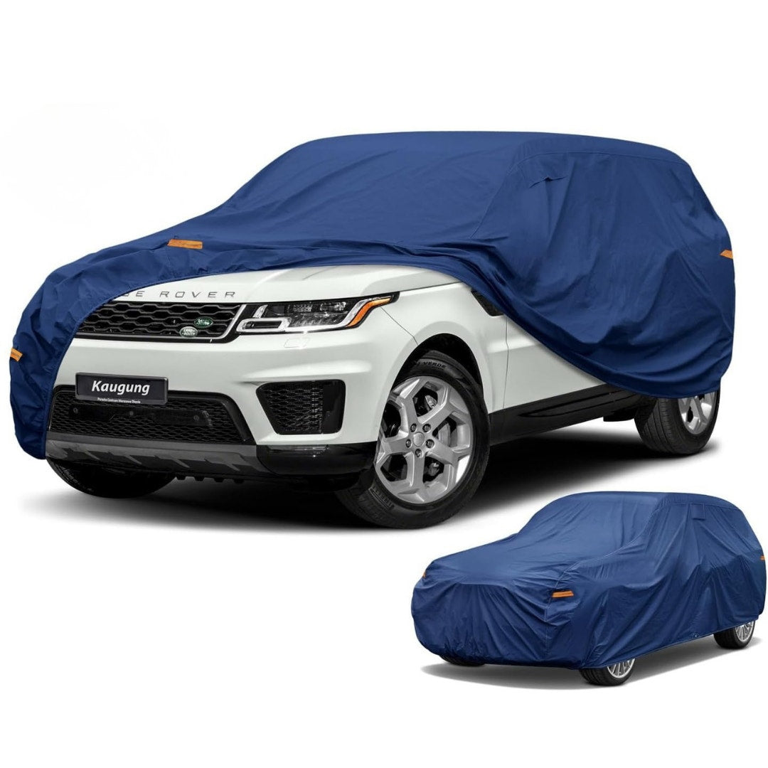 Kaugung Custom Fit Car Cover For Land Rover Range Rover SWB & Range Rover-Blue