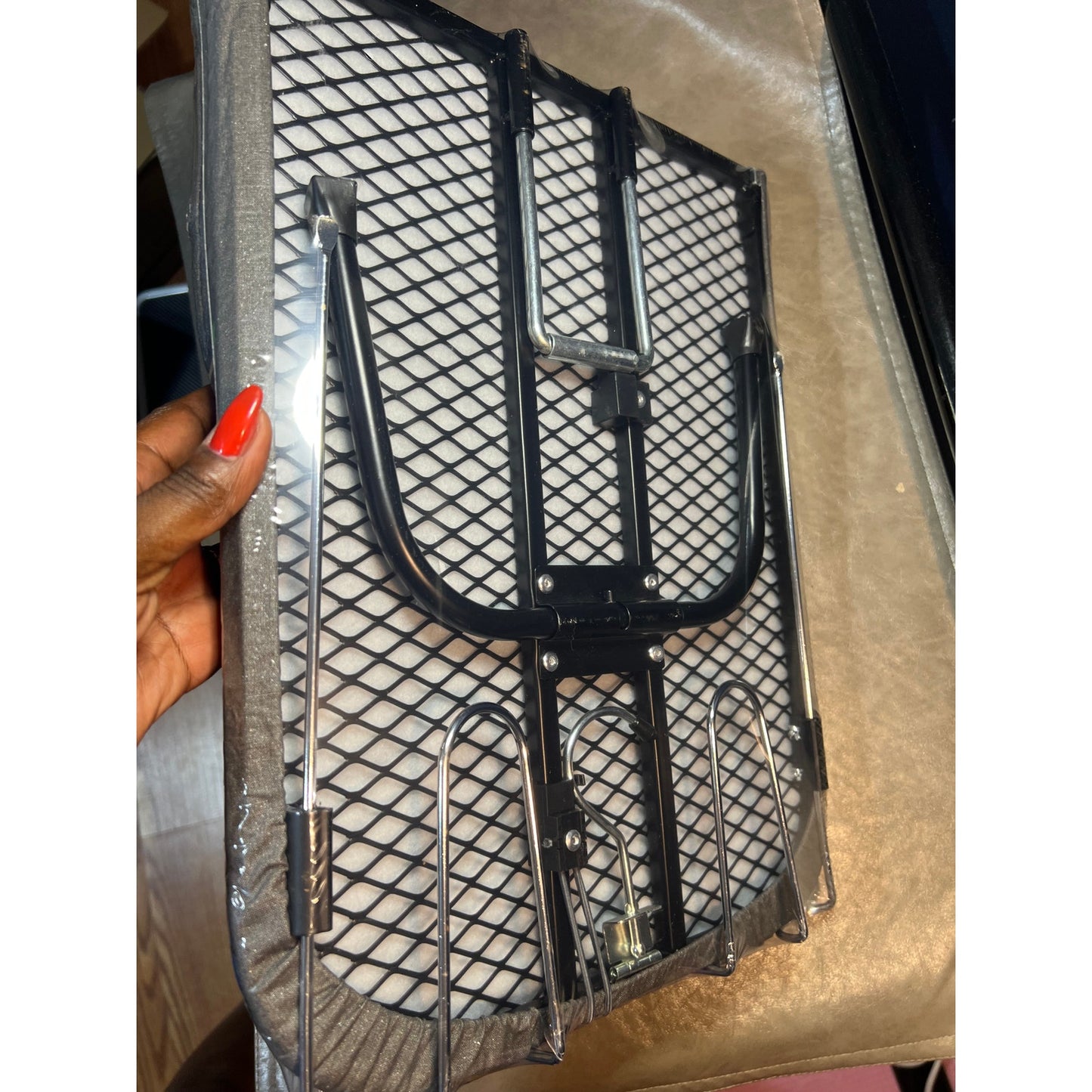 Small Ironing Board Tabletop, RAINHOL Compact Portable Iron Board Foldable With Cover And Pad, Countertop Mini Ironing Table For Travel And Space Saving, 31"X12", Black.