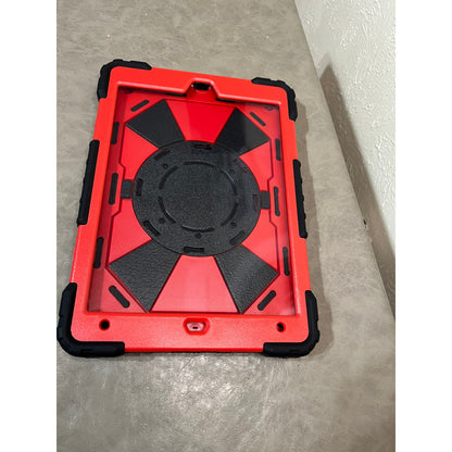 Scnioy Case For IPad 9th Generation IPad Case 9th 8th 7th Gen, Black Red
