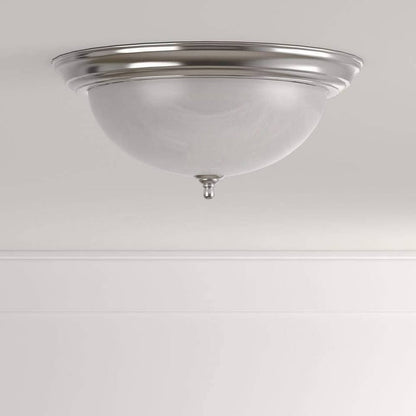 Progress Lighting 3-Light Ceiling Light, Flush Mount Ceiling Light Fixture for
